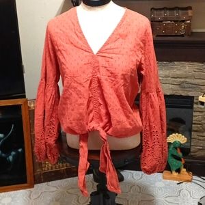 Lovestich Womens Blouse Sz Med